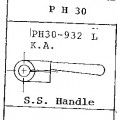 Kneading Arm Handle SS LH Kneading Arm Handle SS LH